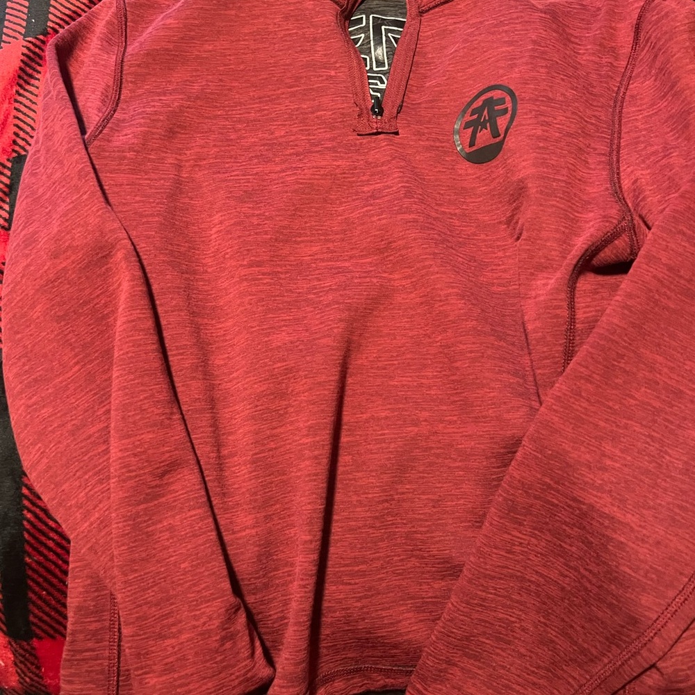 American Fighter Red Lightweight Jacket